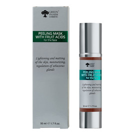 Maseczka peeling do twarzy z kwasami owocowymi