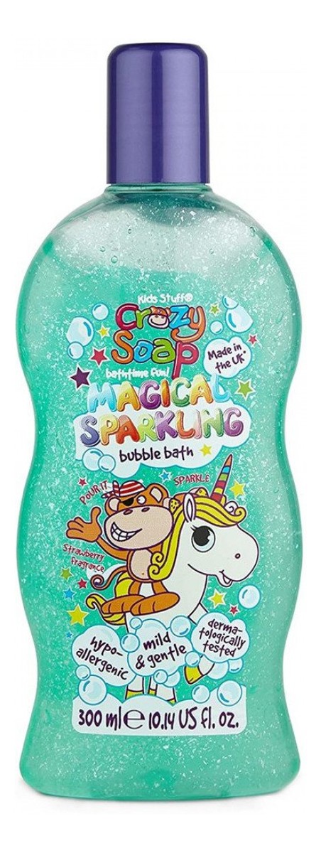 Magical sparkling bubble bath musujący płyn do kąpieli z brokatem