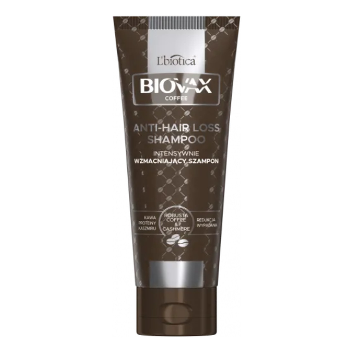 Biovax Glamour Coffee Szampon do włosów intensywnie wzmacniający - Kawa i Proteiny Kaszmiru 200ml