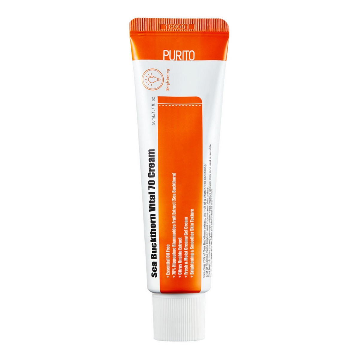 Purito Sea Buckthorn Vital 70 Cream rewitalizujący Krem-żel na bazie ekstraktu z rokitnika 50ml