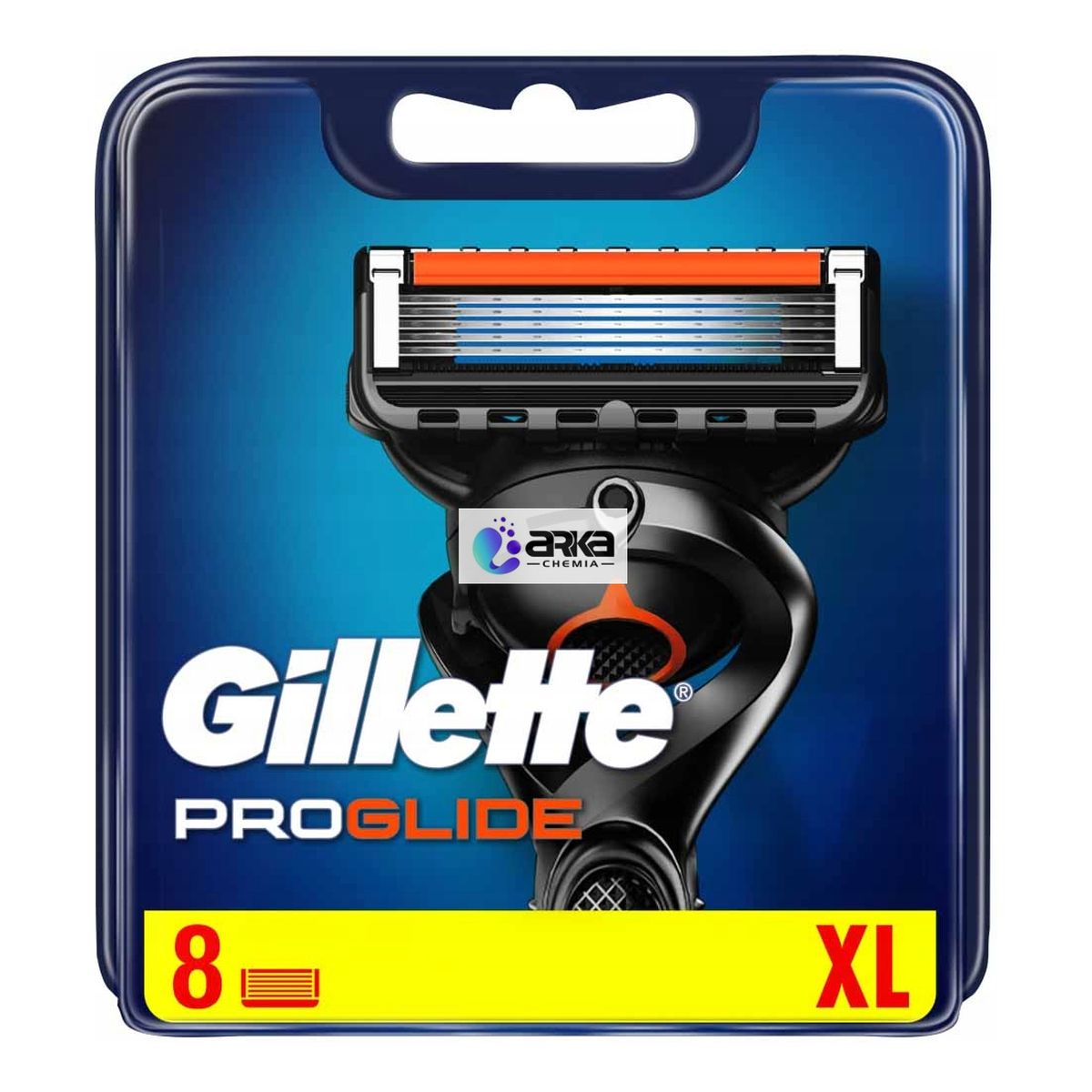 Gillette Fusion Proglide Wymienne ostrza do maszynki do golenia 8szt.
