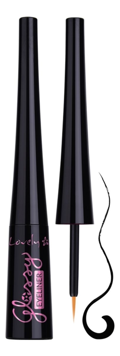 Eyeliner o wysokim połysku