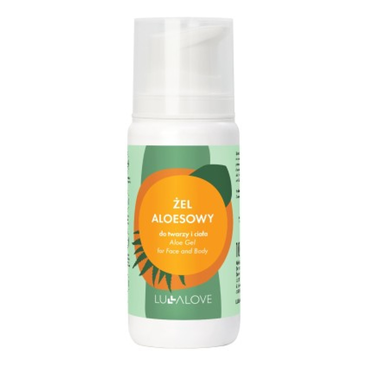 Lullalove Żel aloesowy do twarzy i ciała - ulga 100ml