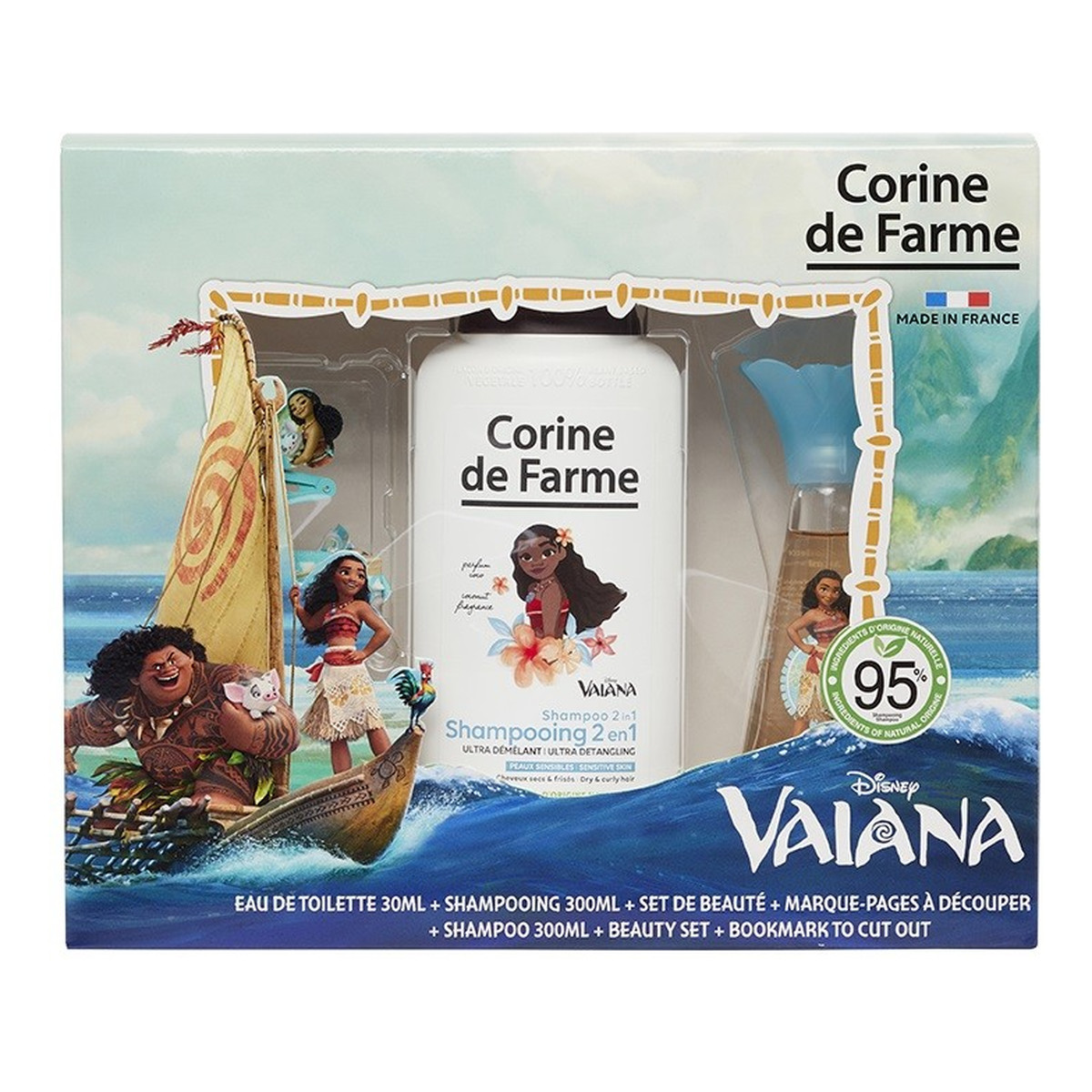 Corine De Farme Disney Zestaw prezentowy dla dziewczynek Vaiana