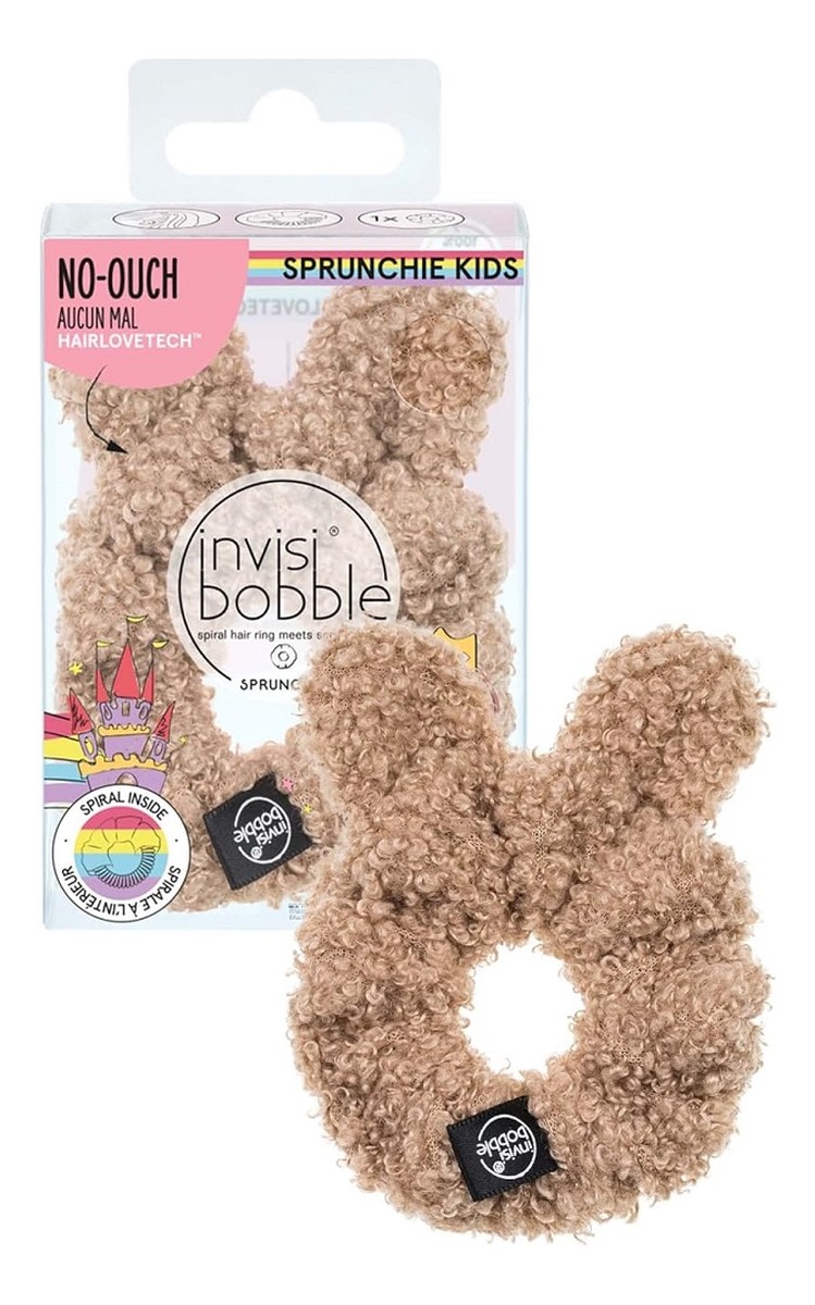 Kids sprunchie gumka do włosów teddy