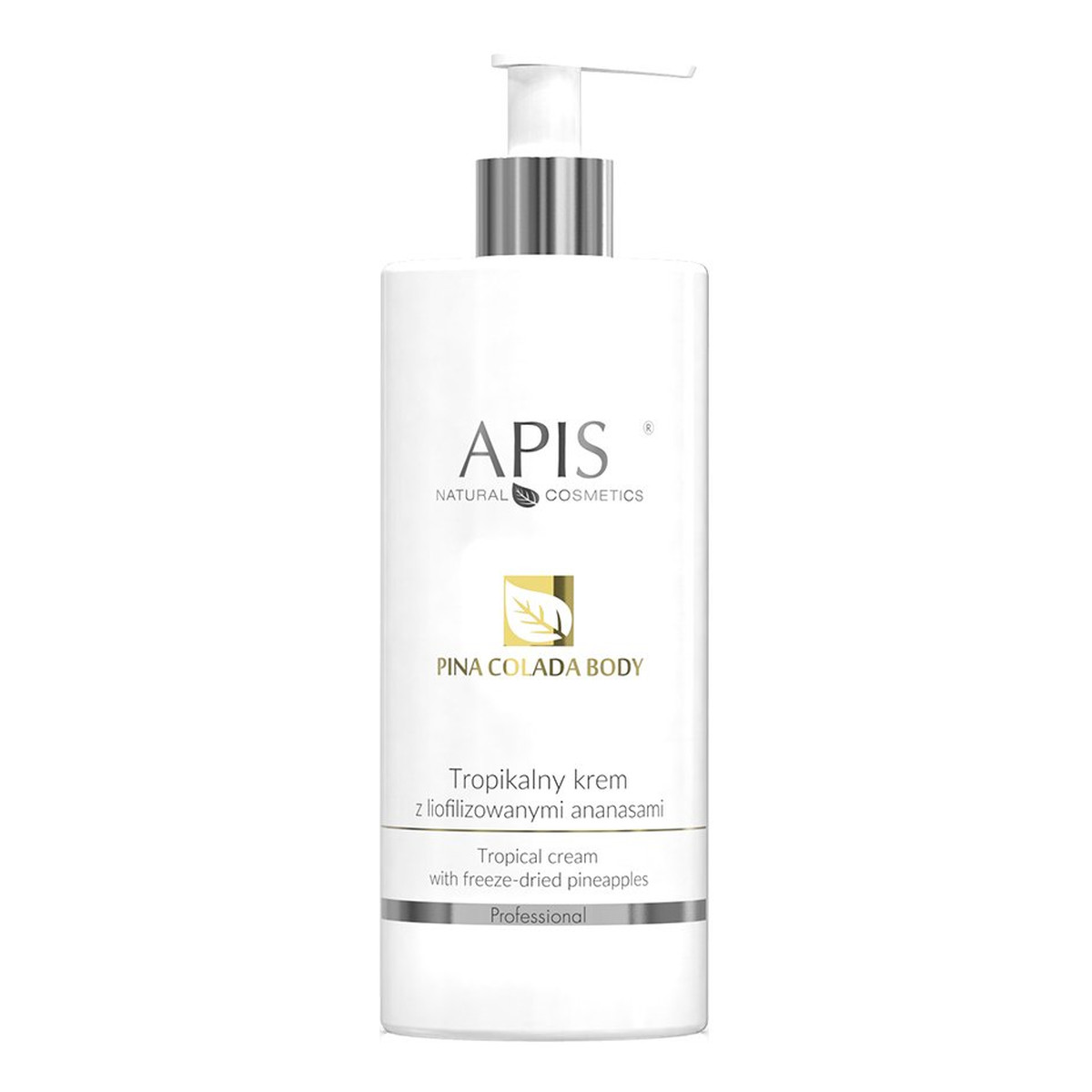 Apis Pina Colada Body Tropical Cream Tropikalny krem z liofilizowanymi ananasami 500ml