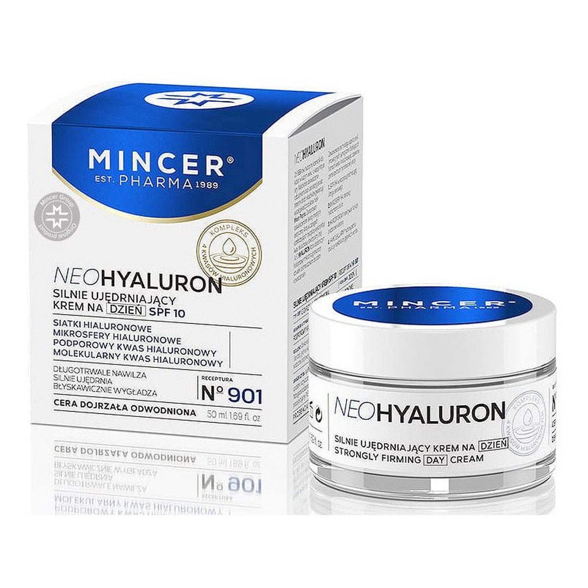 Mincer Pharma Neo Hyaluron krem na dzień do twarzy No901 50ml
