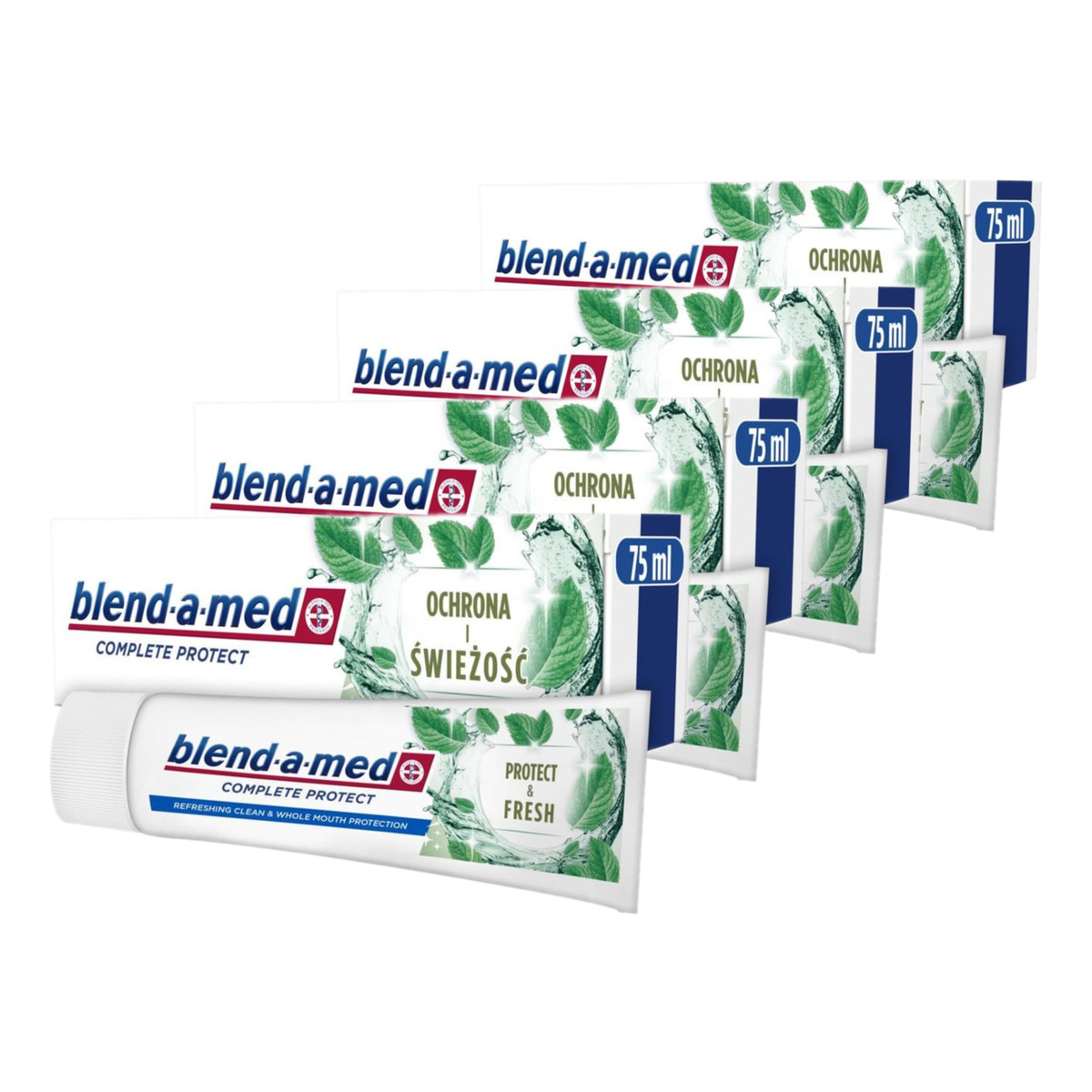 Blend-a-med Pasta do zębów ''7'' Complete Protect & Fresh 4x75ml