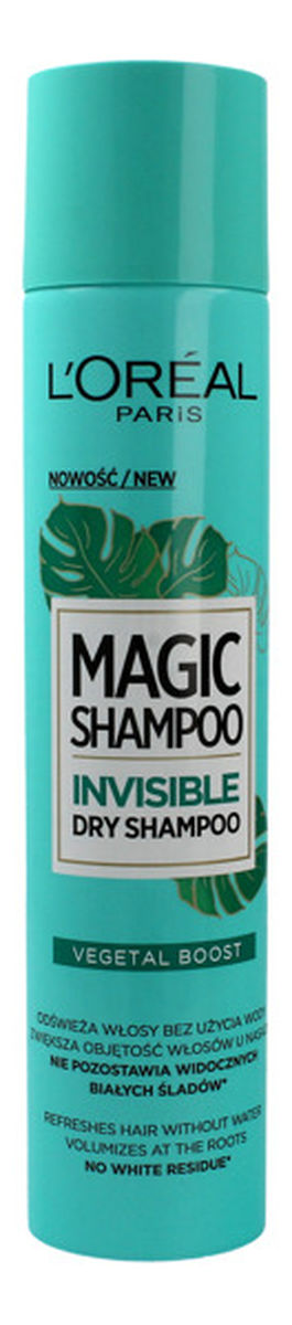 Suchy szampon do włosów Vegetal Boost