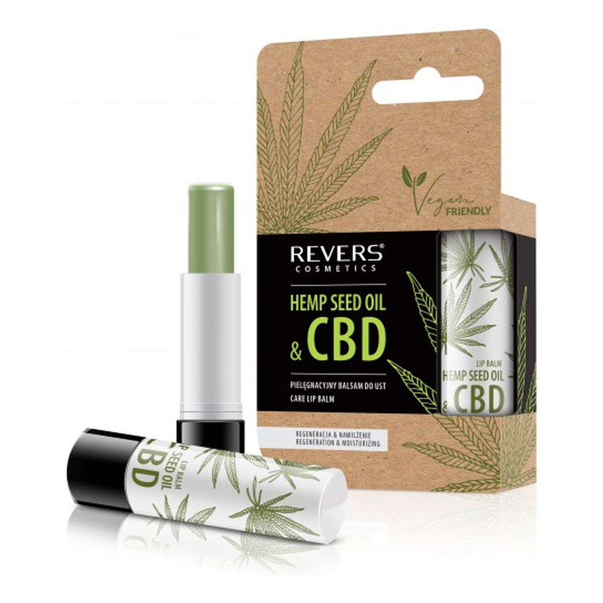 Revers CBD balsam do ust z naturalnym olejem 4g