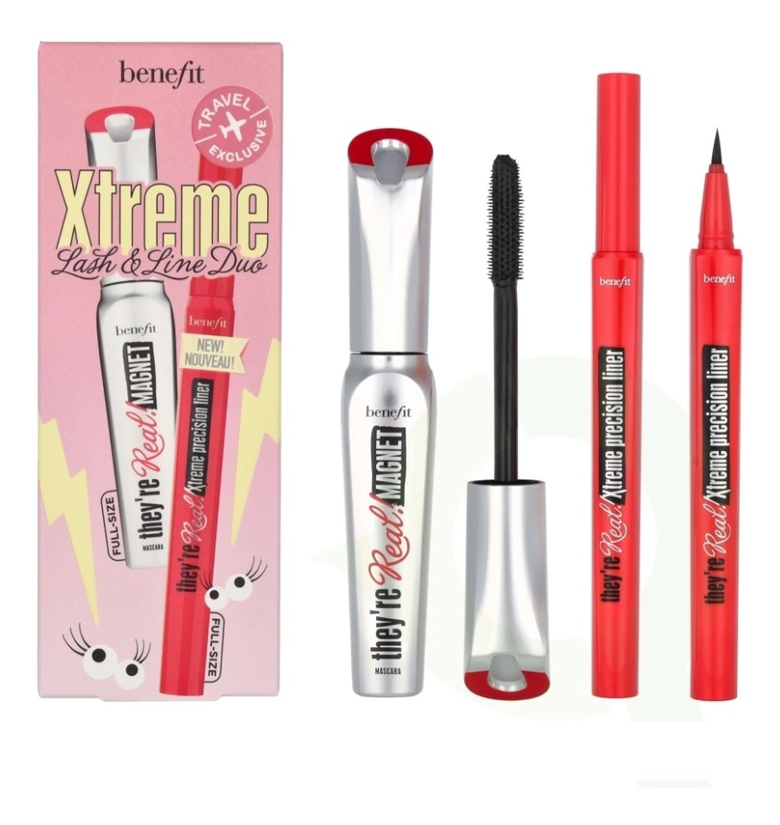 Zestaw ekstremalnie wydłużający tusz do rzęs 9g + eyeliner w pisaku 0.35ml