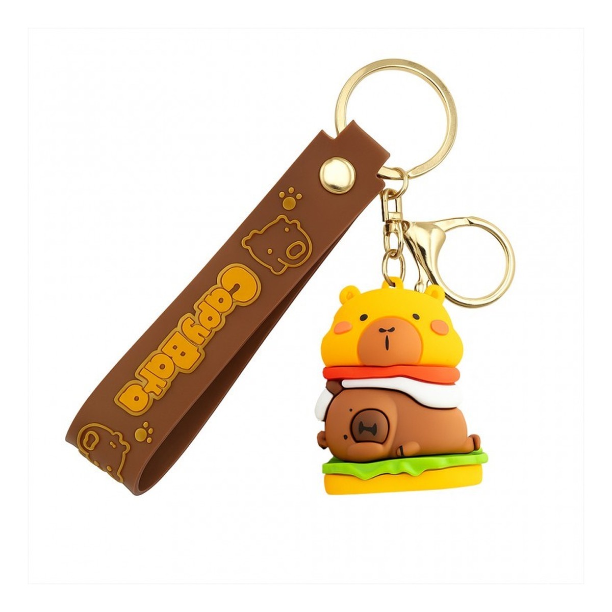 Brelok do kluczy Kapibara "kanapka" CAPYBARA BRL377