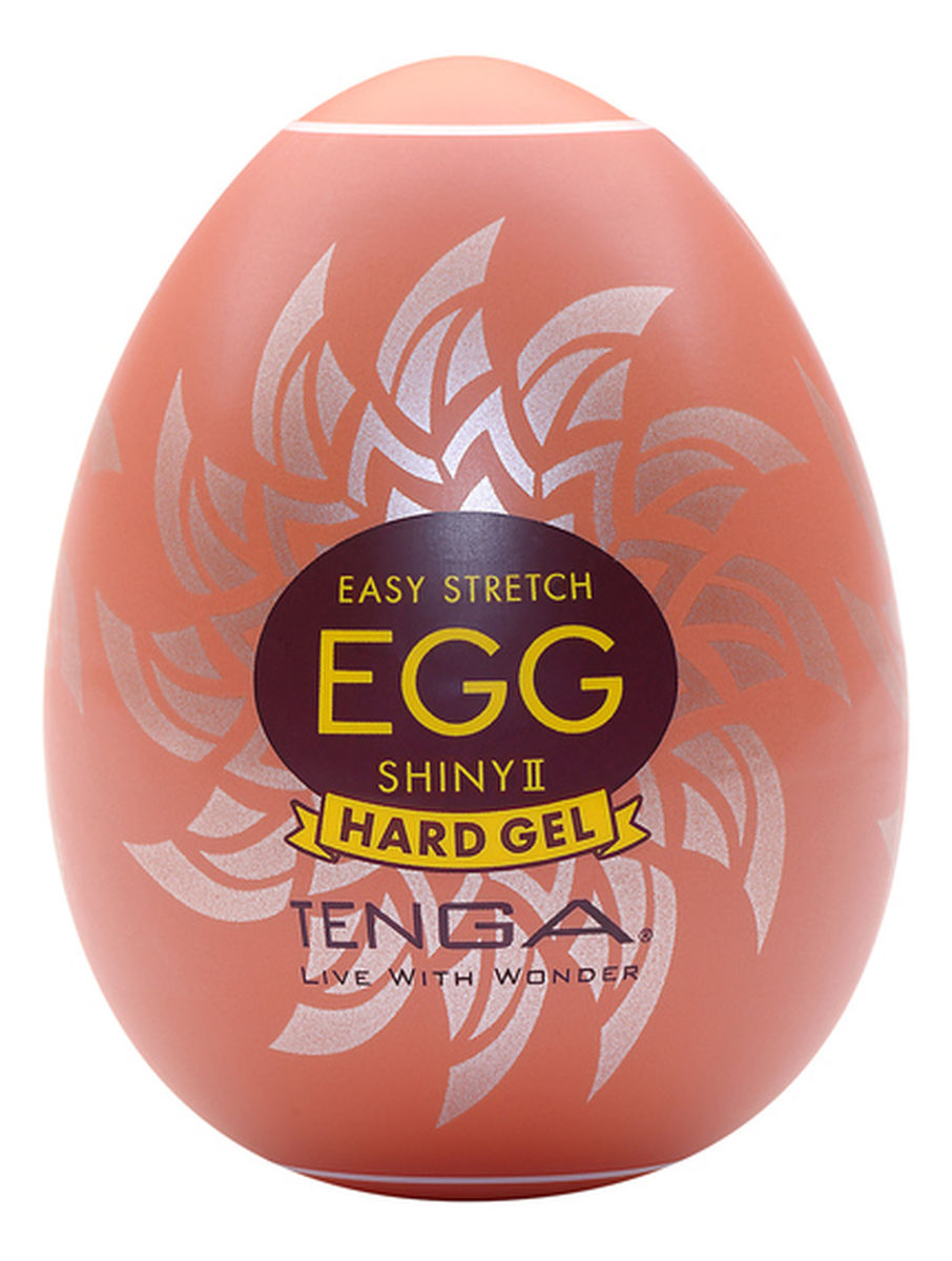 Easy stretch egg shiny ii hard gel jednorazowy masturbator w kształcie jajka