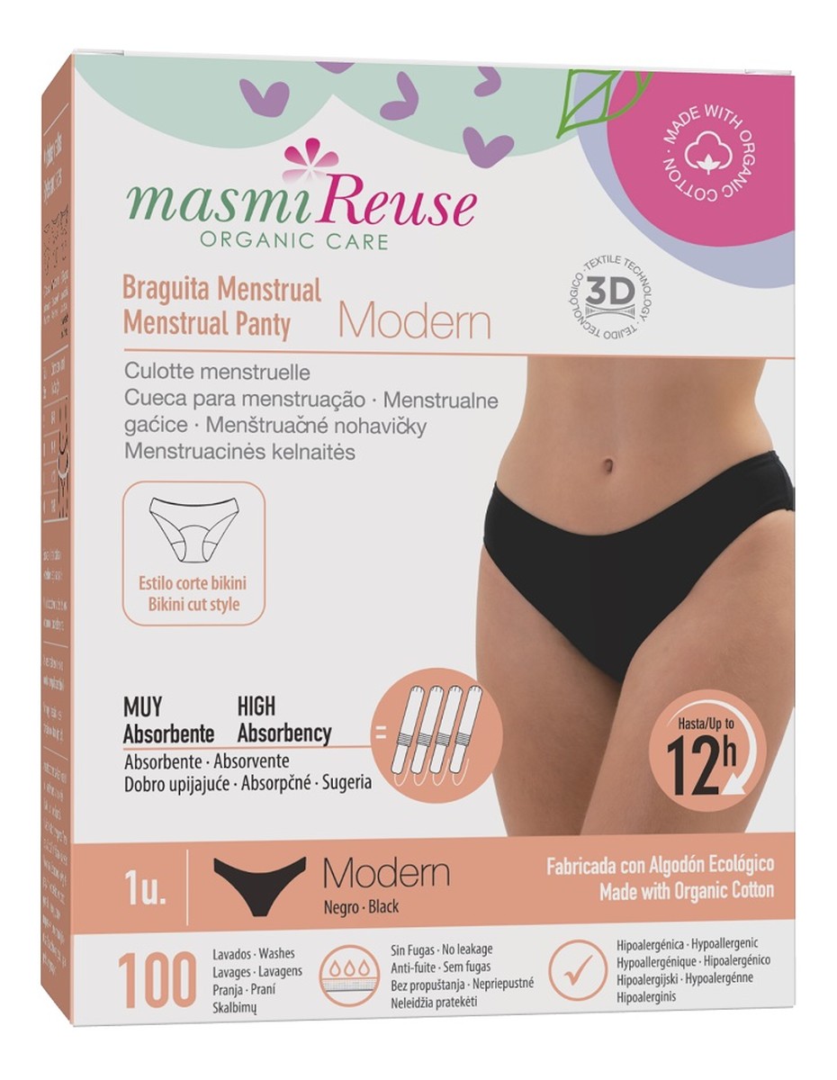 Modern majtki menstruacyjne rozmiar xl 1szt.