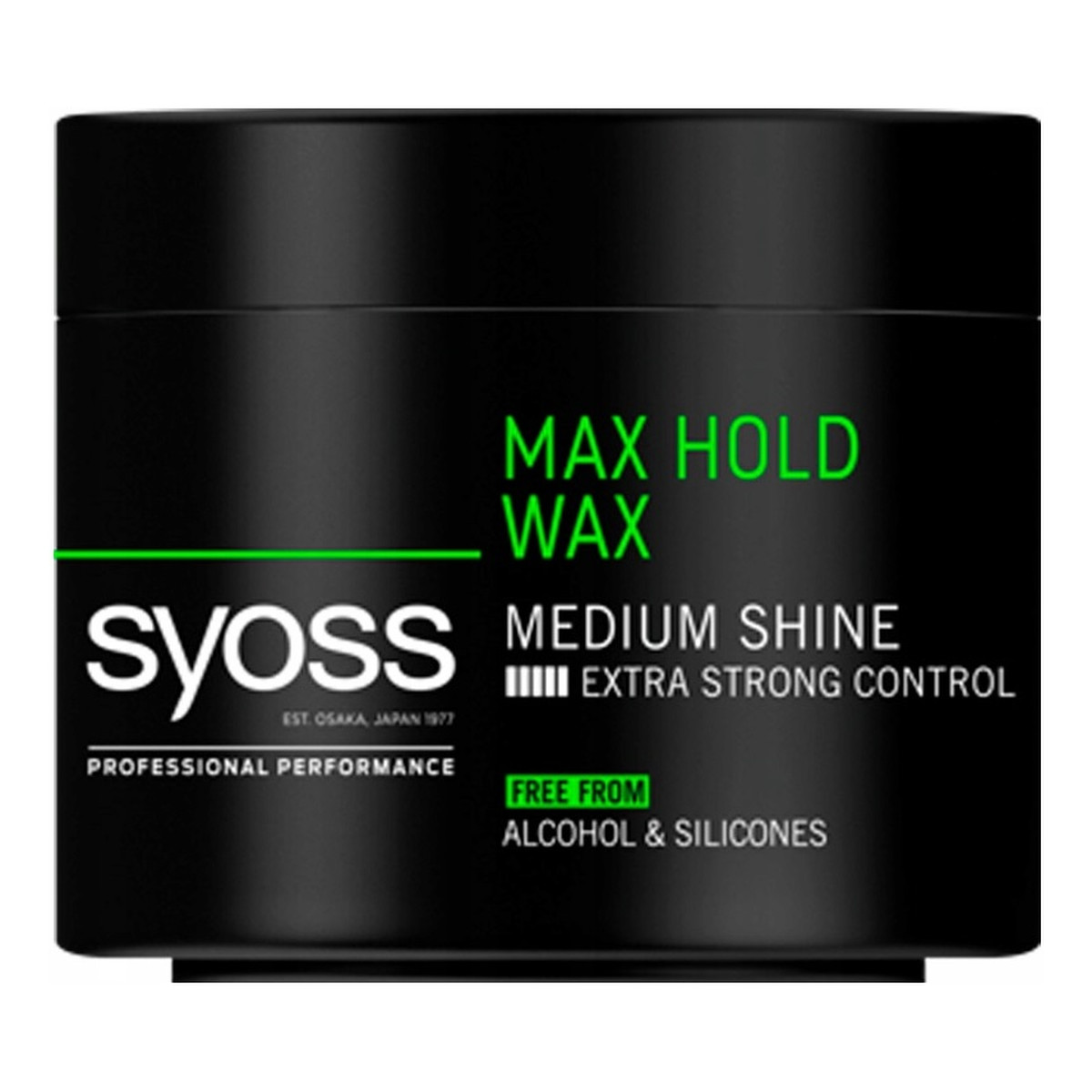 Syoss Max Hold Wax wosk stylizujący do włosów Medium Shine 150ml