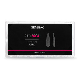Acrylgel nail form pointed formy do akrylożelu 120 szt.