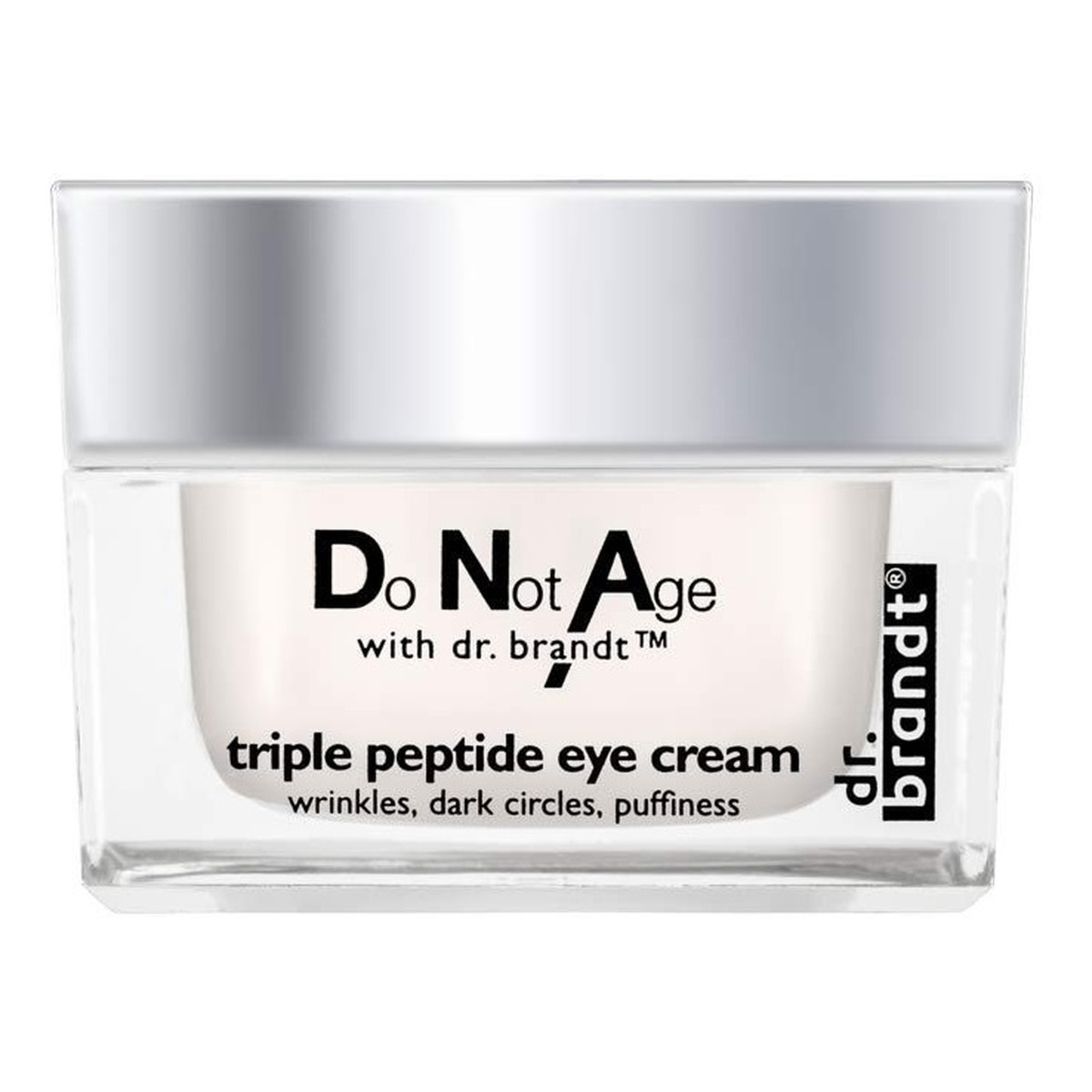 Dr. Brandt Do Not Age Triple Peptide Eye Cream przeciwzmarszczkowy Krem pod oczy z peptydami 15g