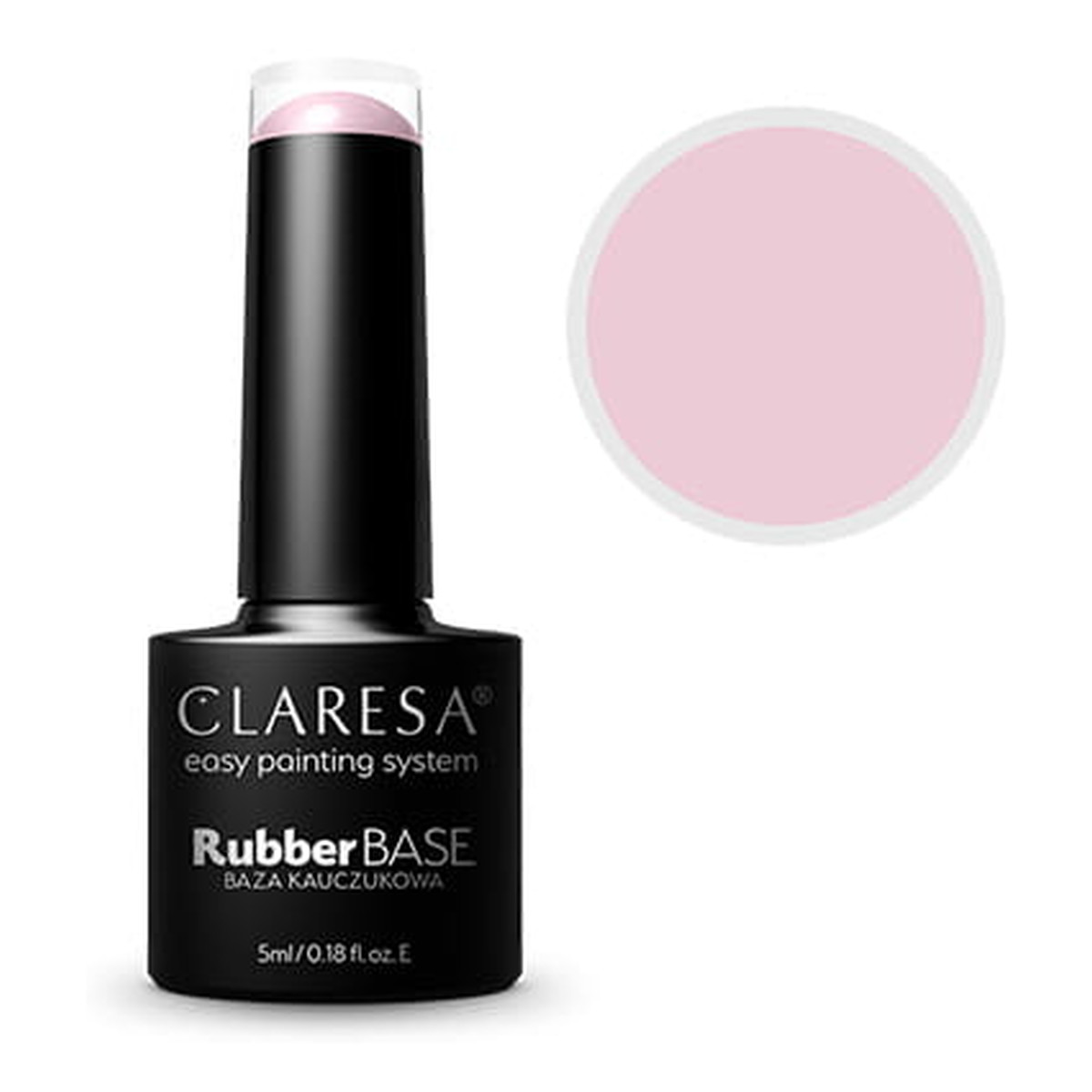 Claresa Rubber base Baza kauczukowa do paznokci 5ml