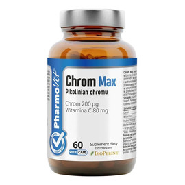 Chrom Max 200 µg suplement diety 60 kapsułek