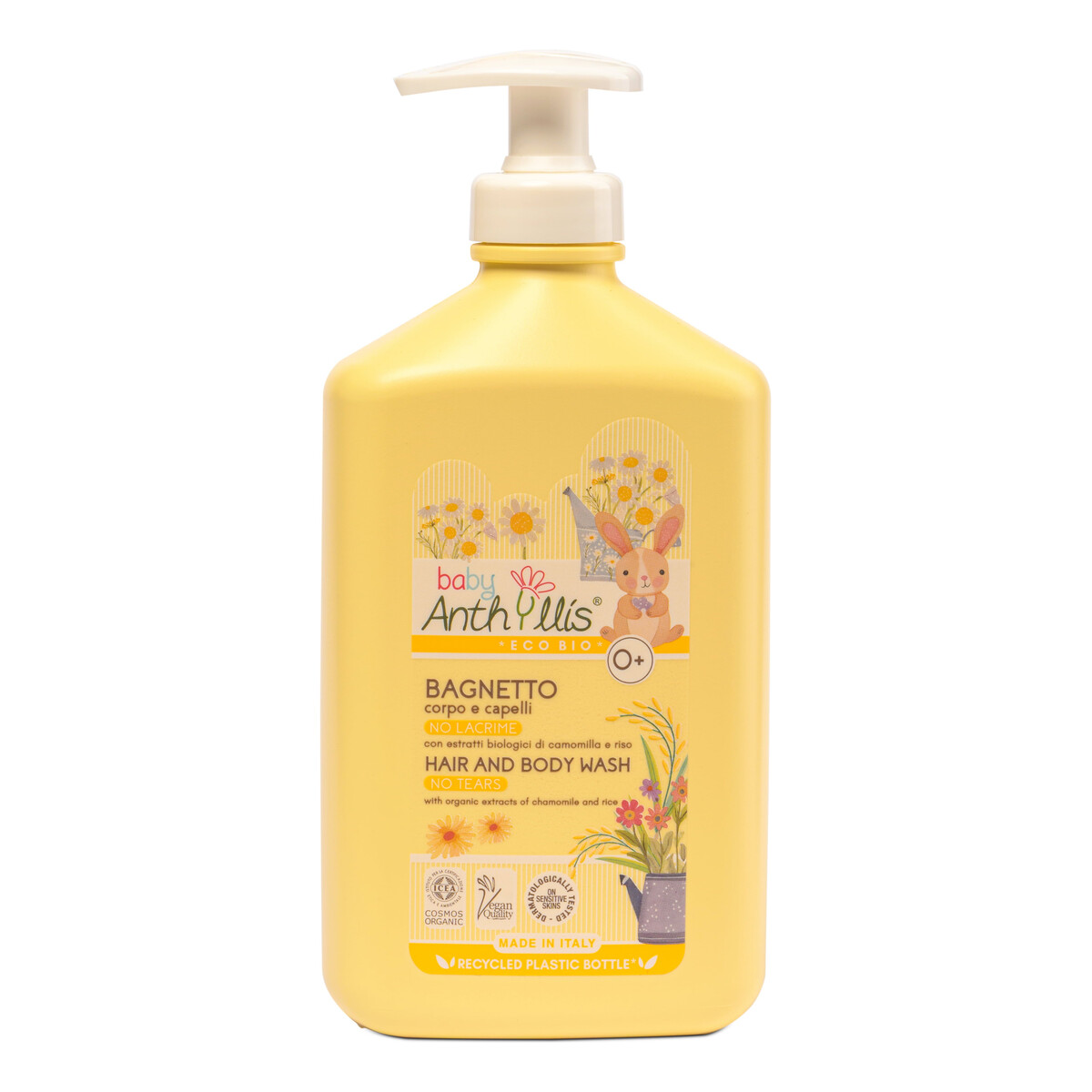 Anthyllis Płyn do kąpieli do ciała i włosów 500ml