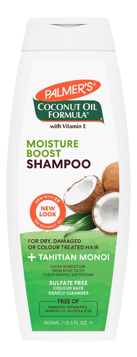 Moisture boost shampoo odżywczy szampon do włosów z olejkiem kokosowym