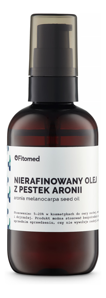 nierafinowany olej z pestek aronii