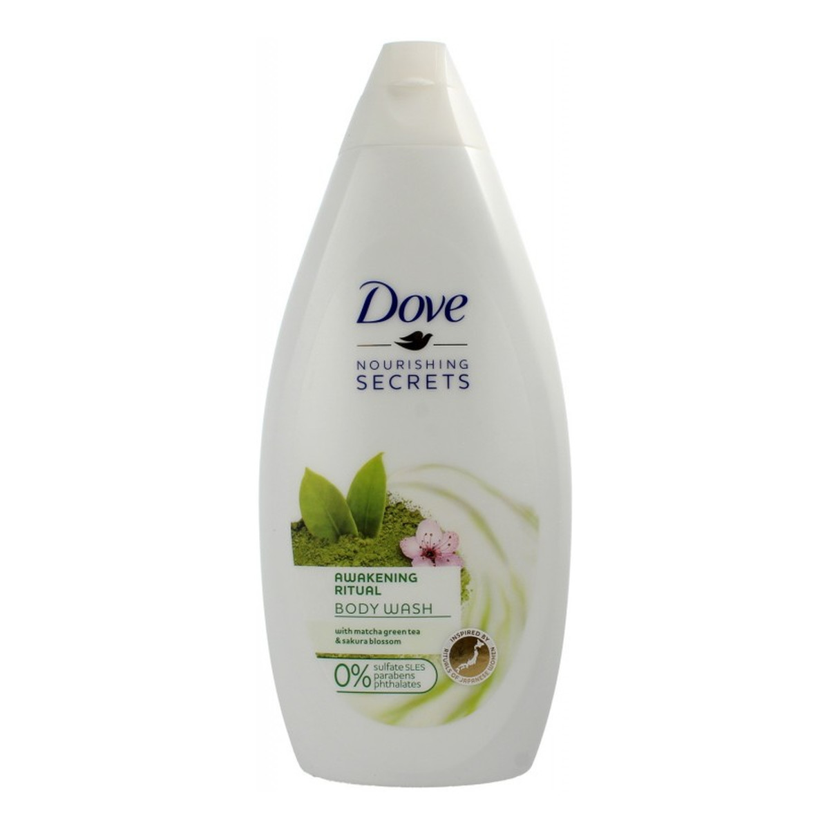 Dove Nourishing Secrets Awakening Ritual odświeżający żel pod prysznic Matcha Green Tea & Sakura Blossom 500ml