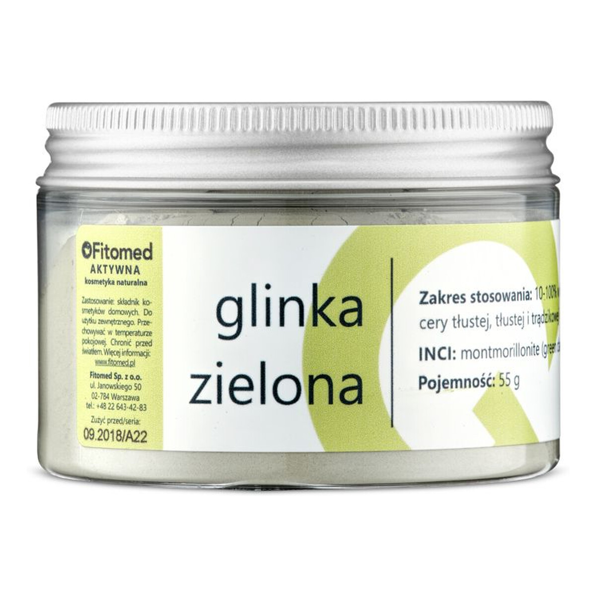 Fitomed Glinka Zielona 55g