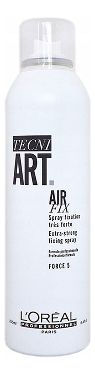 Air Fix Extra-Strong Fixing Spray supermocno utrwalający i chroniący włosy przed puszeniem Force 5
