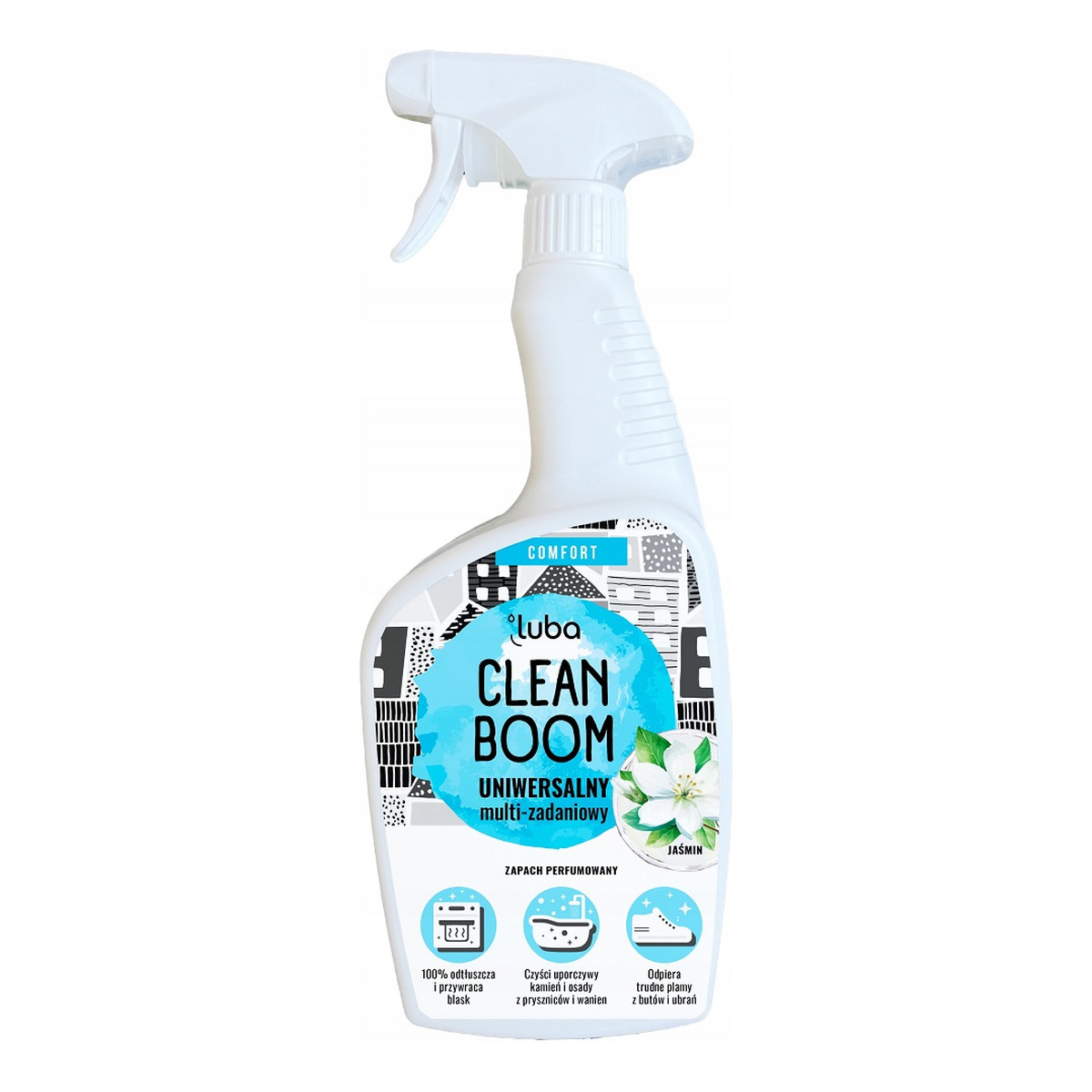 Luba Comfort clean boom uniwersalny płyn do czyszczenia jaśmin 600ml