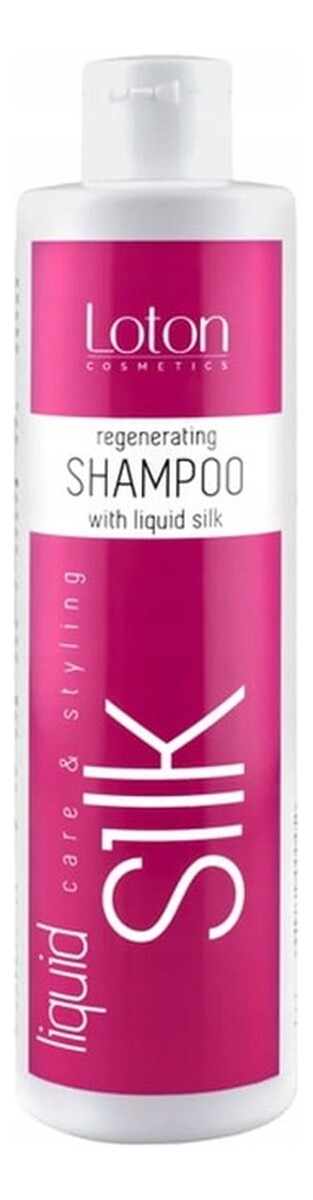SZAMPON REGENERUJĄCY JEDWAB