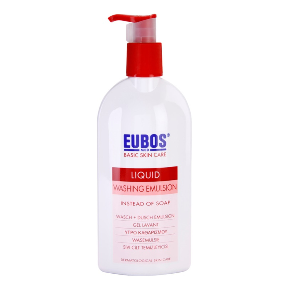 Eubos-Med Basic Skin Care Red emulsja do mycia bez parabenów 400ml
