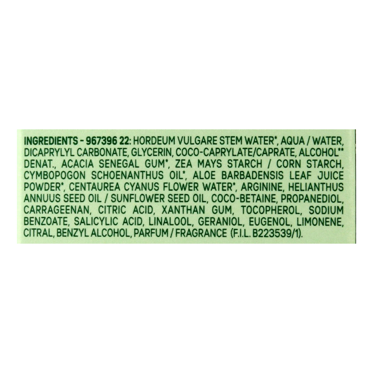 Garnier Bio Fresh Lemongrass Balanscing Moisturizer krem nawilżający do twarzy 50ml