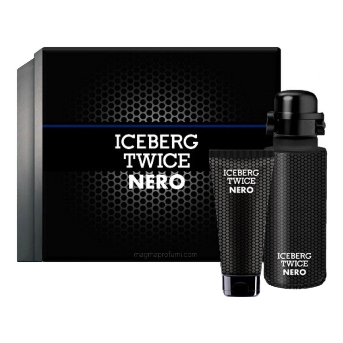 Iceberg Twice Nero Zestaw woda toaletowa spray 125ml + żel pod prysznic 100ml