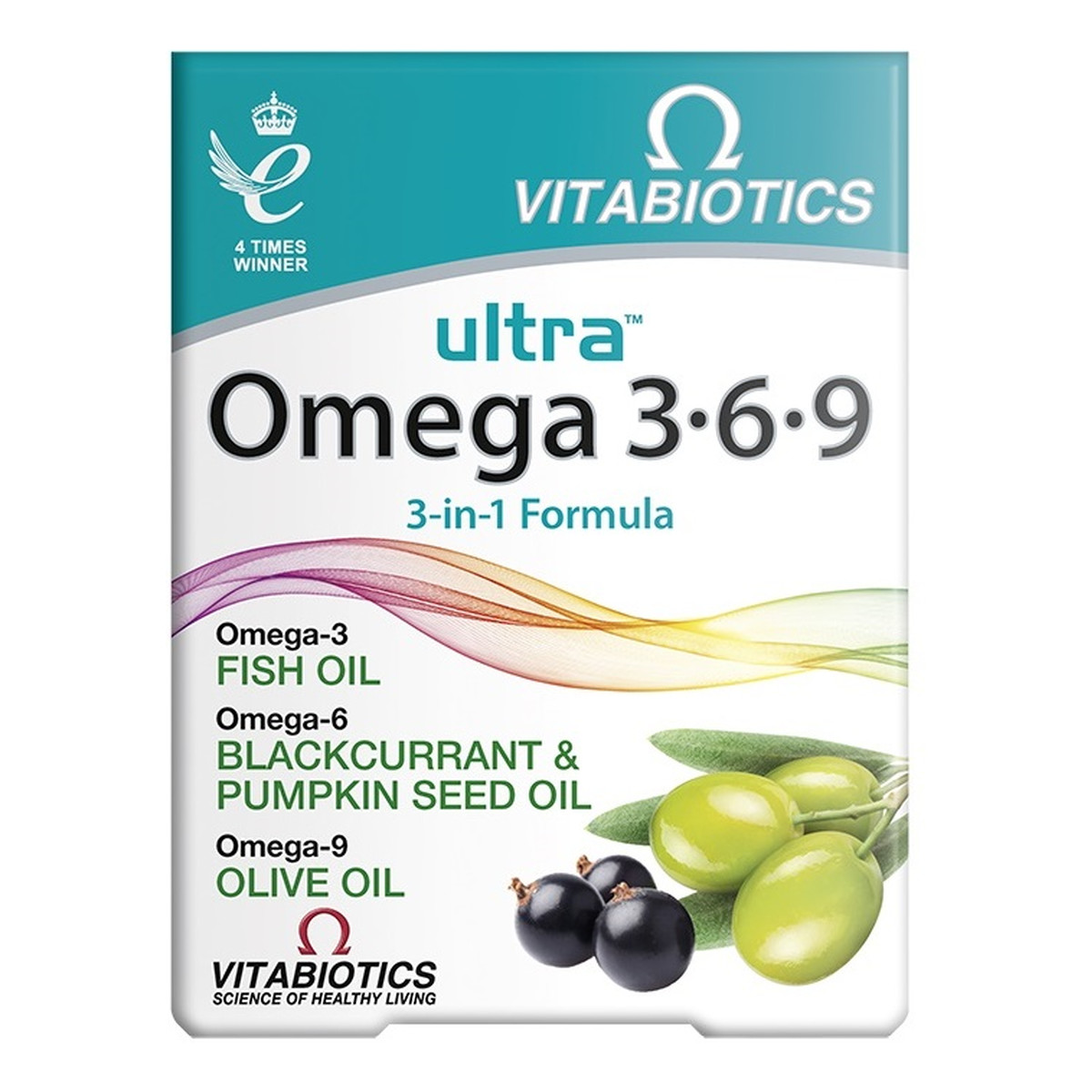 Vitabiotics Ultra omega 3·6·9 suplement diety 60 kapsułek