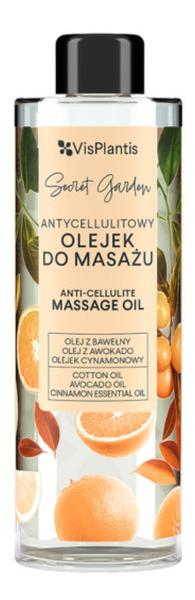 Antycellulitowy olejek do masażu