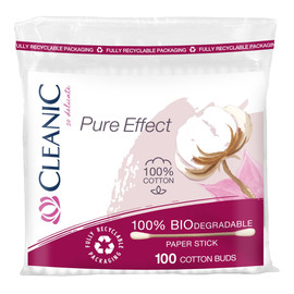 Patyczki higieniczne Pure Effect -100% biodegradowalne 100szt