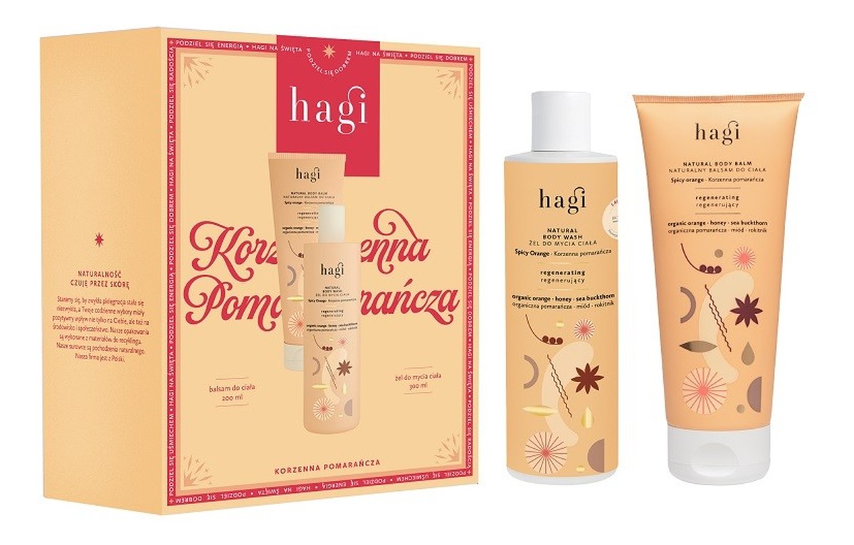 Zestaw balsam do ciała 200ml + żel do mycia ciała 300ml