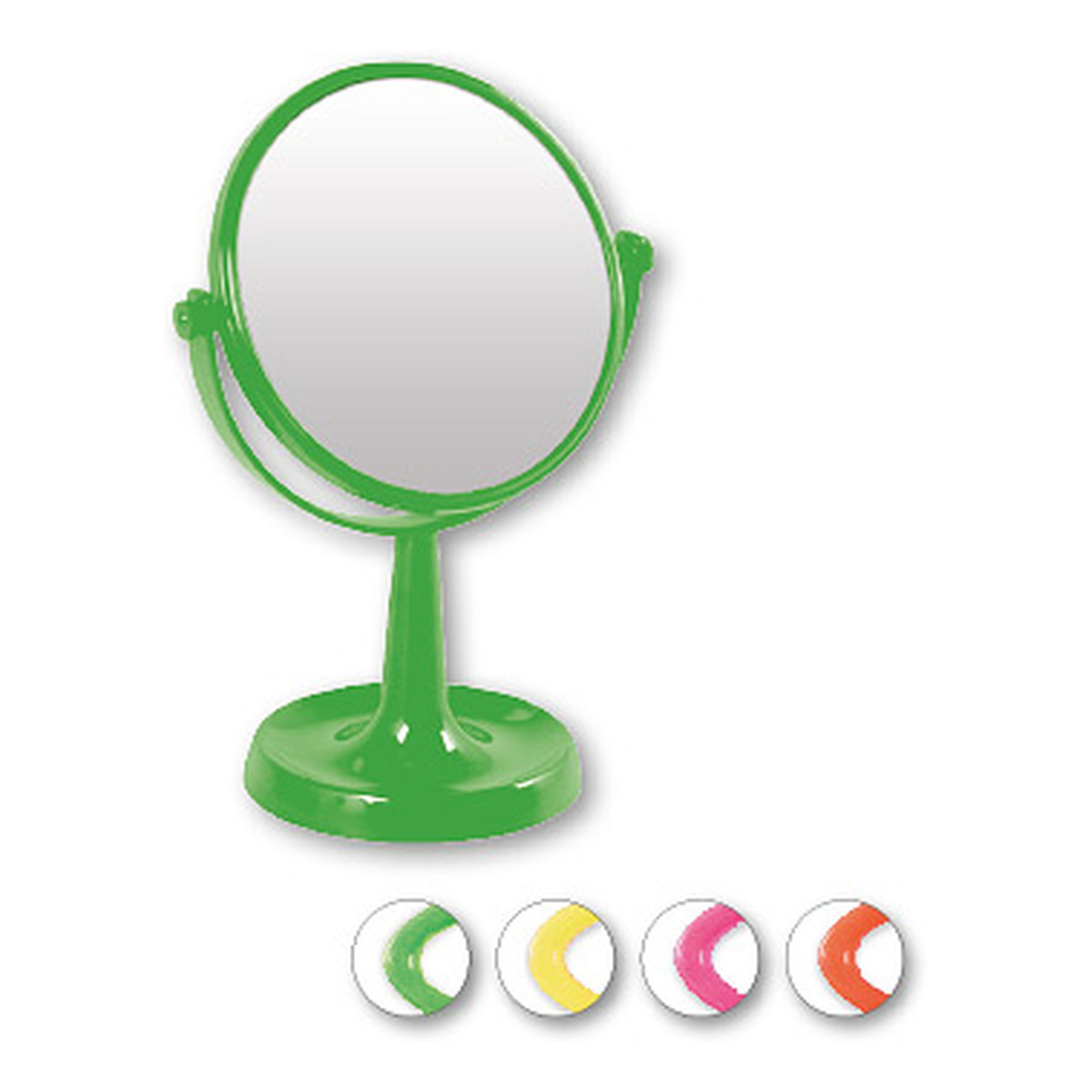 Top Choice Colours Lusterko stojące okrągłe 1 szt.