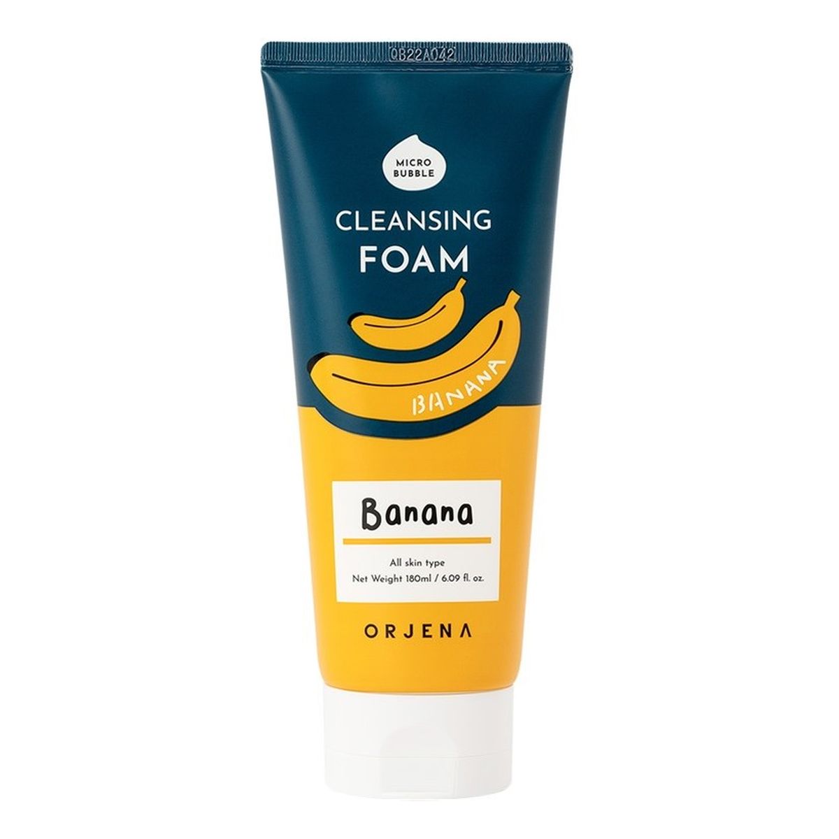 Orjena Cleansing foam banana oczyszczająca pianka do mycia twarzy 180ml