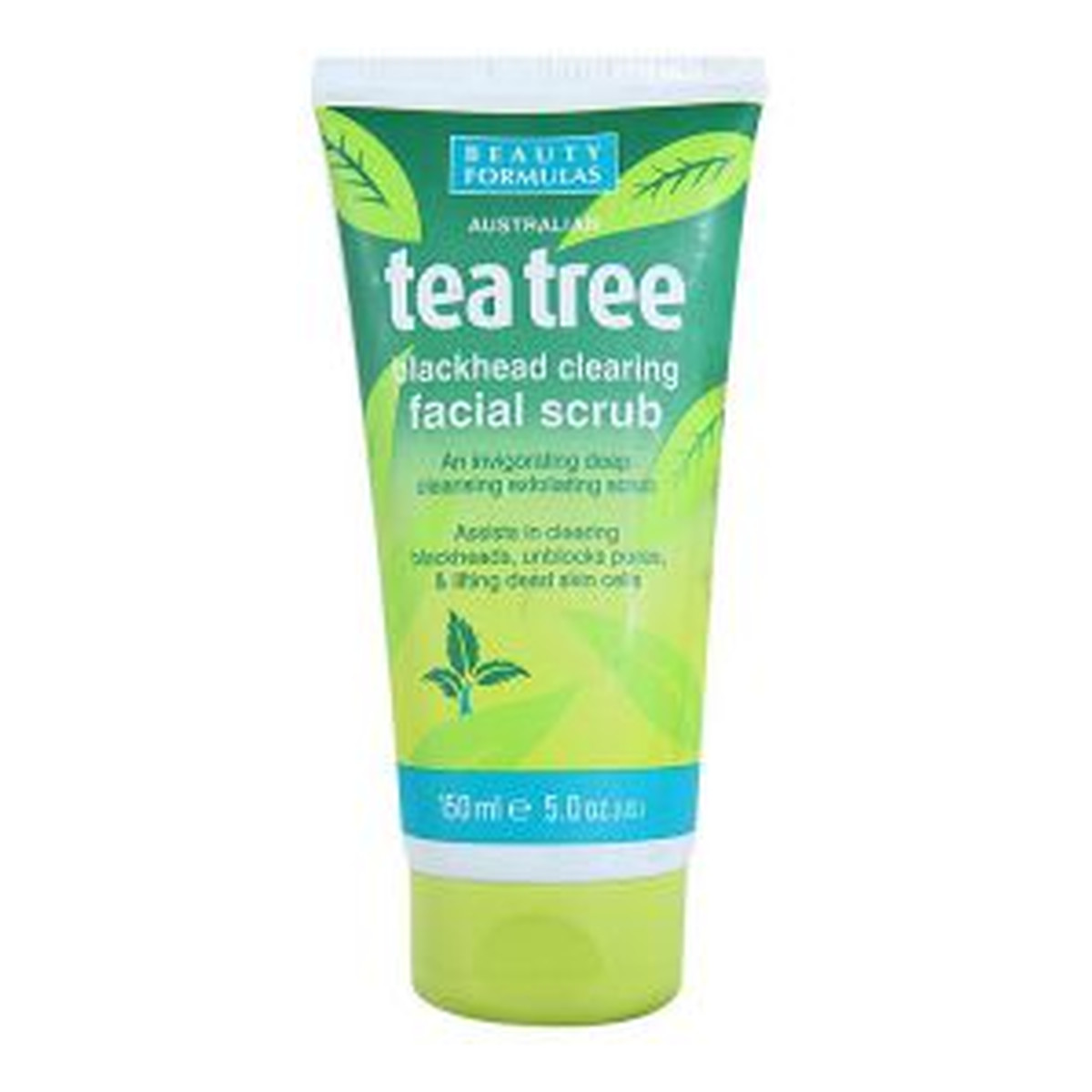 Beauty Formulas Tea Tree Peeling Oczyszczający Do Twarzy 150ml