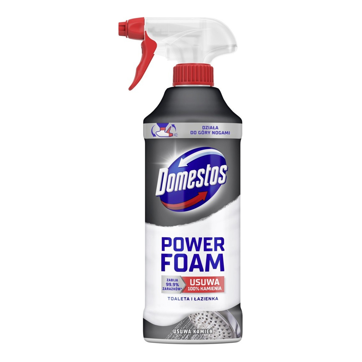 Unilever Domestos power foam zero kamienia pianka czyszcząca 435ml