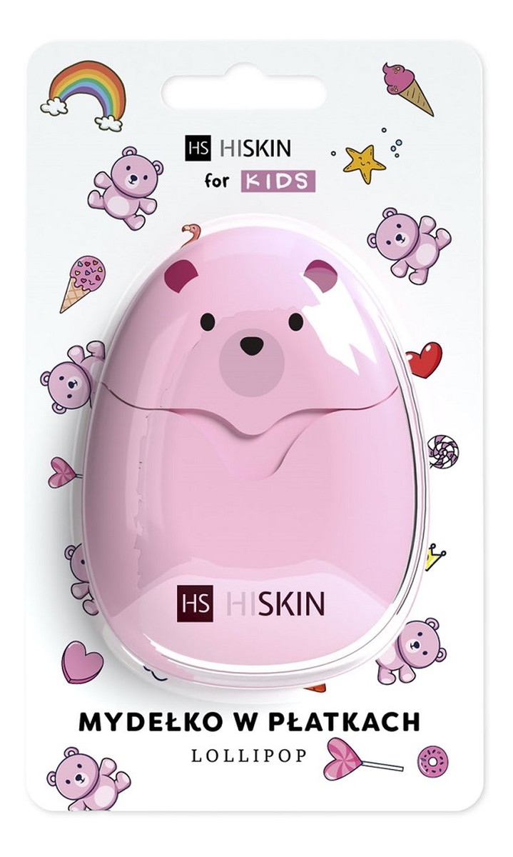 Kids mydełko do rąk w płatkach lollipop 50szt.
