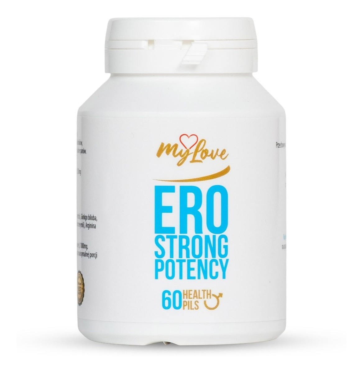 Strong Potency suplement diety dla mężczyzn wspierający energię i dobre samopoczucie 60 kapsułek