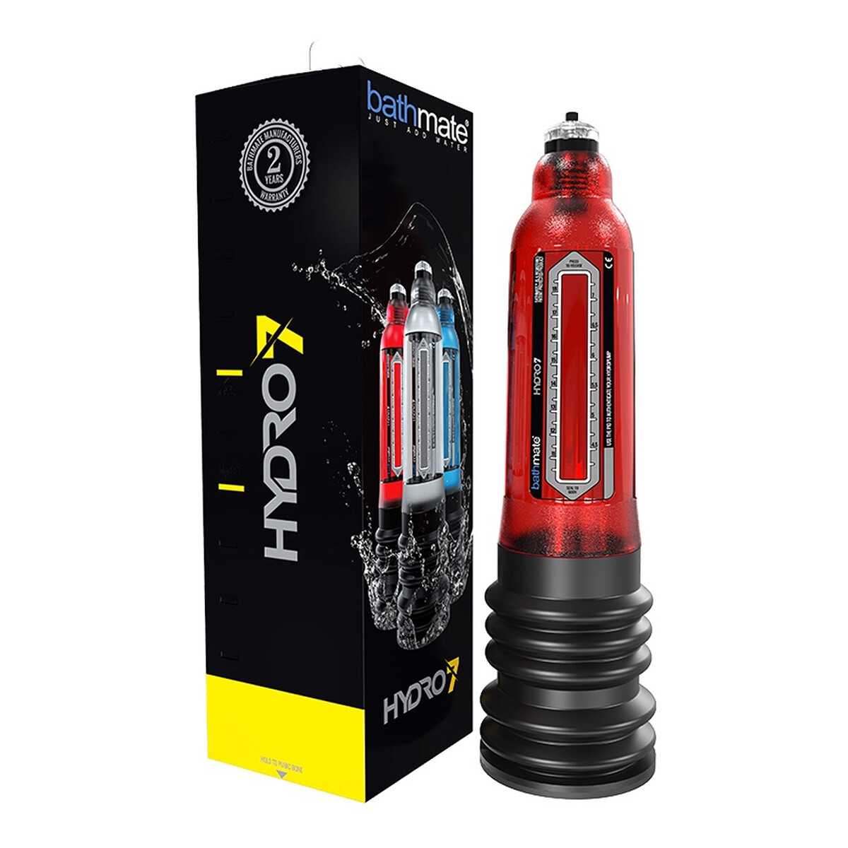 Bathmate Hydro7 pompka wodna powiększająca penisa red