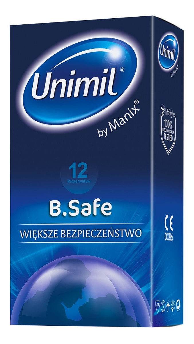 lateksowe prezerwatywy 12szt