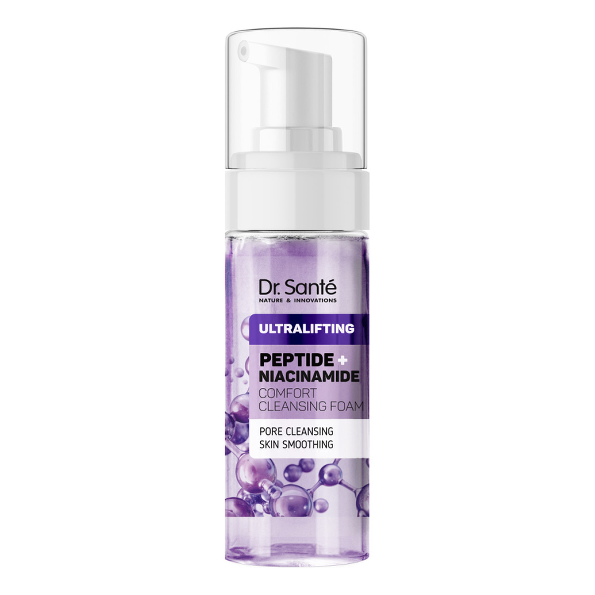 Dr. Sante Ultralifting Komfortowa Pianka Oczyszczająca Do Twarzy Peptide + Niacinamide 150ml