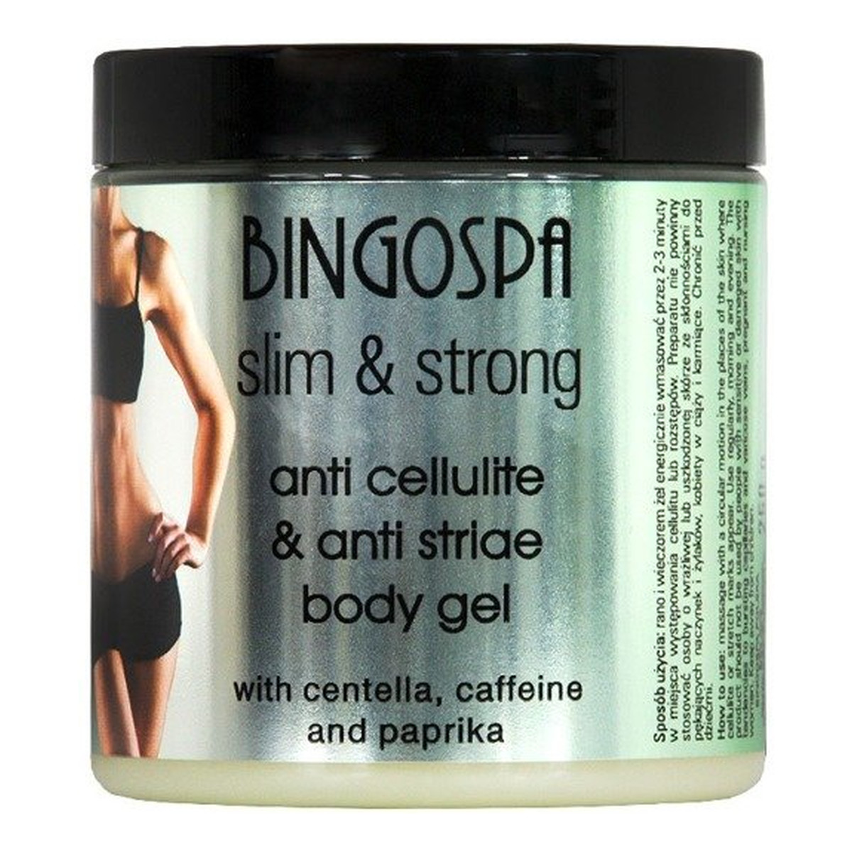 BINGOSPA Żel do ciała z kofeiną i centellą 250g
