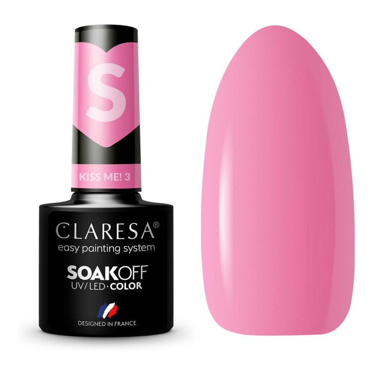Claresa Kiss Me Lakier hybrydowy 5g