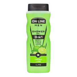 Żel pod prysznic Fresh Lime 3w1
